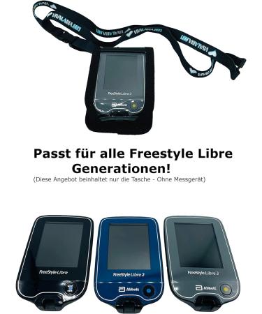 Sevas Diabetic Care Bag for Freestyle Libre | Shoulder Bag with Clip & Viewing Window - Convenient & Portable Diabetes Supplies - Buy Online on GoSupps.com