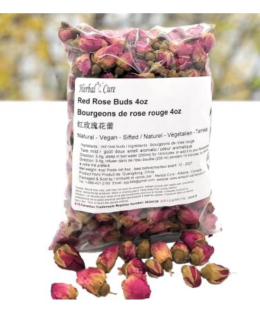 Red Rose Buds 4oz - Buy Online on GoSupps.com