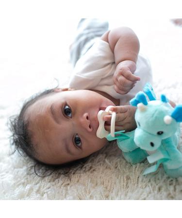 Dr. Brown's Dragon Lovey Pacifier Holder & Teether Clip with HappyPaci Pacifier - Buy Online on GoSupps.com