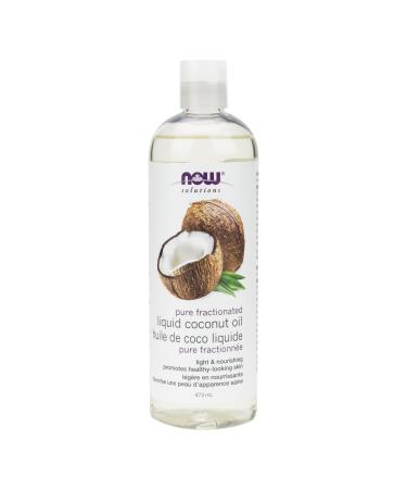 Now Foods Fractionated Liquid Coconut Oil 473 g