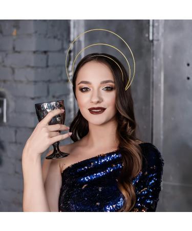 FRCOLOR Halo Crown Headpiece | Boho Wedding Tiara & Halloween Costume Accessories - Buy Online on GoSupps.com