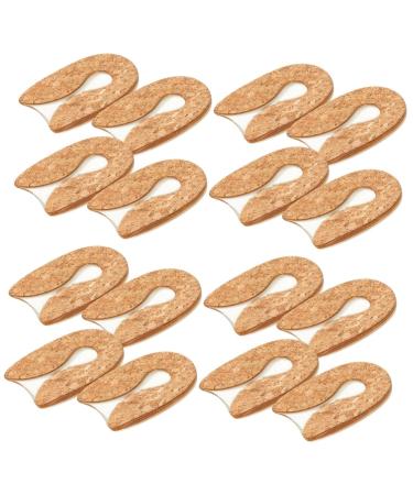 Gatuida 8 Pairs Transparent Heel Pad Women's Heel Cover Internal Heightening