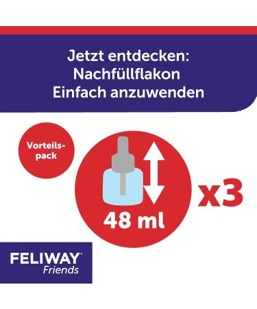 Feliway Friends Benefit Package - Reduce Cat Conflict & Promote Harmony | Shop Now for International Shipping - Buy Online on GoSupps.com