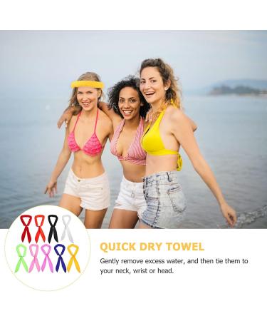 Milisten 9-Piece Cooling Scarf Set - Ice Cool Neck Wraps for Indoor & Outdoor Comfort - Buy Online on GoSupps.com