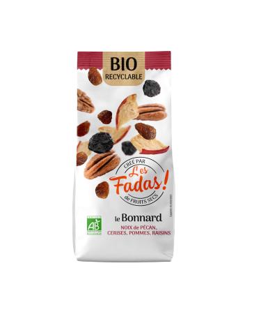 Dried Fruit FADAS Pecans Apples Raisins Cherries Organic, 125 g