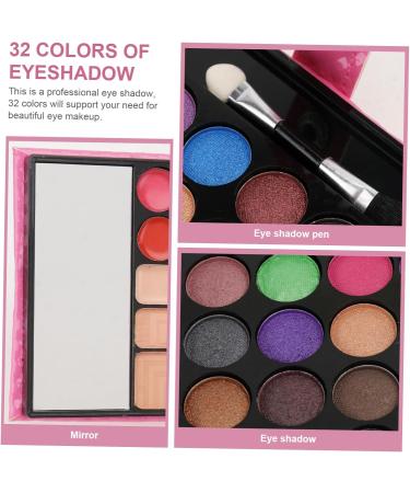 TOVINANNA Eyeshadow Palette 1pcs 32 Eyeshadow Matt Eyeshadow Powder Eyeshadow Pallet Makeup Palette Pink Powder Eye Shadow Matte 1 count (Pack of 1) Pink - Buy Online on GoSupps.com