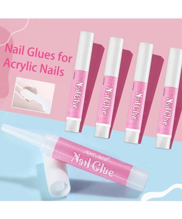 Clear Coffin Nails Tips Half Cover 500Pcs - IKOCO Professional Ballerina False Nails Kit with Glue, Clipper, and Buffer - Buy Online on GoSupps.com