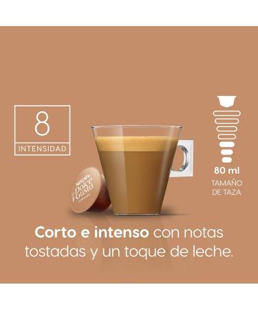  Nescafe Nescaf Dolce Gusto Cortado Espresso Macchiato 16 Capsules - Buy Online on GoSupps.com