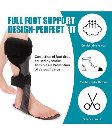 Buy Carbon Fiber AFO Brace Lightweight Ankle Foot Orthosis for Drop Foot Stroke & Hemiplegia | International Shipping - Buy Online on GoSupps.com