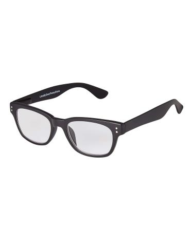 UltraByEasyPeasyStore Adult Reading Glasses Visual Aid Eyewear Glasses Reading Aid for Women Men +1.0 Dioptre Black