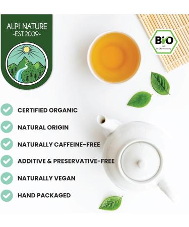  Alpi Nature Alpi Nature Motherwort Organic Infusion 100 g organic Dried and Cut Motherwort Herb Loose Herbal Tea - Buy Online on GoSupps.com
