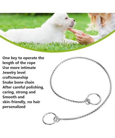 Adjustable Copper P Chain Dog Training Collar - Durable & Stylish (4.0mm*55cm) - Buy Online on GoSupps.com