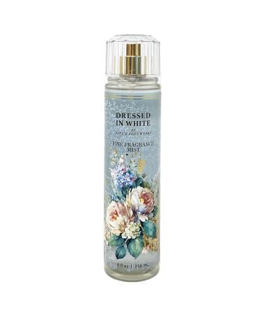 Bath and Body Work DRESSED IN WHITE 2 Pack Fine Fragrance Mist Bundle - 8 fl oz / 236 mL each - Buy Online on GoSupps.com