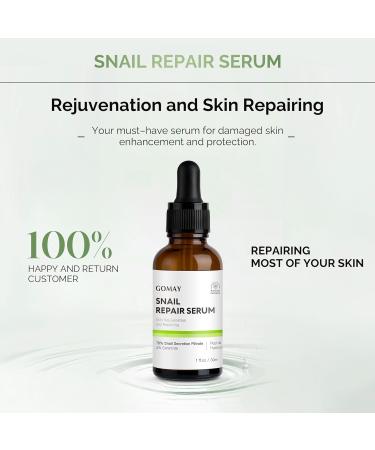 Buy Advanced Snail Essence Repair Serum - Rejuvenating Skin Elixir | 1 Fl.Oz - Best for Youthful Skin - International Shipping Available - Buy Online on GoSupps.com