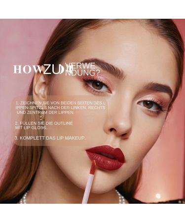 Lip liner stick lip contour liner lipstick set long lasting contour set for women and girls beauty summer winter outdoor dates and travel - Buy Online on GoSupps.com