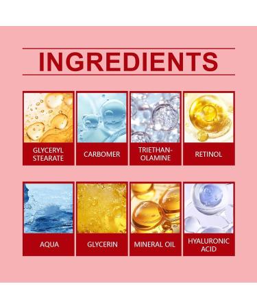 Retinol Skin Cream - Nourishes For Smooth Refined Texture Long-Lasting Hydration Gentle Daily Use(1pcs) 1 Count (Pack of 1) - Buy Online on GoSupps.com