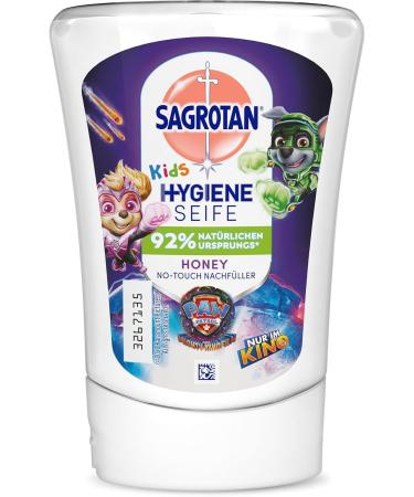 Sagrotan No-Touch Kids Hand Soap - Paw Patrol Edition (5 Pack x 250 ml) | Automatic Soap Dispenser | International Shipping - Buy Online on GoSupps.com