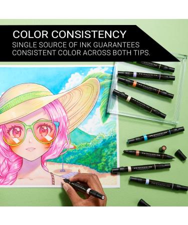 Prismacolor Premier Double-Ended Manga Art Markers - 12 Pack - Buy Online on GoSupps.com
