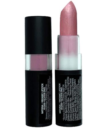 Mom's Secret Natural Lipstick  Organic  Vegan  Gluten Free  Cruelty Free  Made in the USA  0.15 oz. (Sweet Pea)