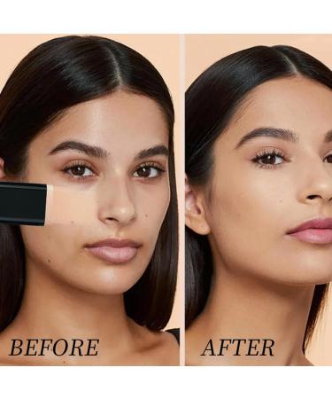  Foundation Full Coverage - 15g Skin Compensator Full Coverage | Women's Dual-Headed Base Moisturizer - Daily Face Primer with Smooth Finish - Buy Online on GoSupps.com