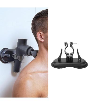 Massage Pistol Holder - Strong Suction Power Wall Bracket for All Massage Guns | Free-Handed Self Muscle Massage - Buy Online on GoSupps.com
