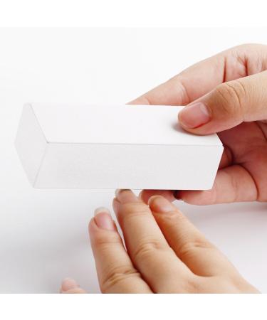 Almondcy Professional Nail Files Washable Double Sided Emery Boards 10 Pieces and Buffer Sanding Block File Nail Art Manicure Tools 5 Pieces (Black & White) - Buy Online on GoSupps.com