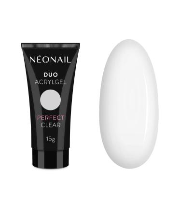 Neonail professional duo acrylgel 15g nail extension artificial nail nail modeling structure gel builder gel (perfect clear) perfectly clear