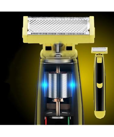 Men s Electric Shaver - Full Body Wet & Dry Washable Shaver for Smooth Shaving - Model #4 Black - Buy Online on GoSupps.com