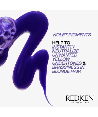 REDKEN Blondage Purple Shampoo & Conditioner Set | Hair Toner for Blonde & Color Treated Hair | Neutralizes Brassy Tones | Citric Acid Formula | 10.1 Fl. Oz (Pack of 2) - Buy Online on GoSupps.com