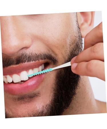 Partykindom 320 STK Interdental Brush Tool | Braces Cleaning & Dental Floss Stick | Effective Oral Care for Braces Wearers - Buy Online on GoSupps.com
