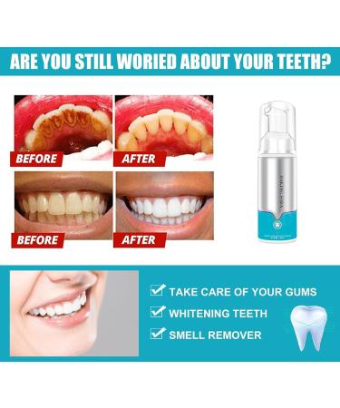 CROKZ 60ML Snow Whitening Toothpaste Deep Cleansing Foam Teeth Whitening Toothpaste Cleansing Foam Stain Removal 3D Brilliant White Toothpaste/477 - Buy Online on GoSupps.com