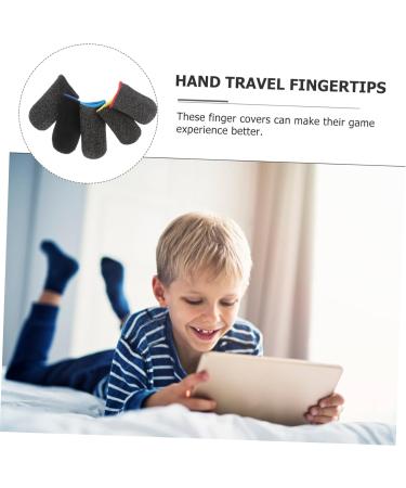 Didiseaon Finger Cot Toe Protectors - 5 Pairs Thumb Sleeves for Mobile Gaming - Padded Game Finger Covers & Decals - Buy Online on GoSupps.com