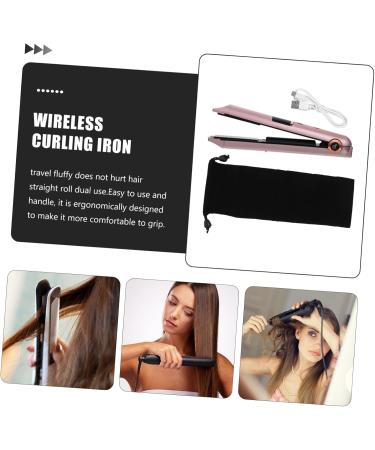 DOITOOL 5pcs Curling Iron Rollers Hair Curlers Portable Curling Hair Straightening Tool Adjustable Splint 21X4X3.5CMx5pcs Rose Goldx5pcs - Buy Online on GoSupps.com
