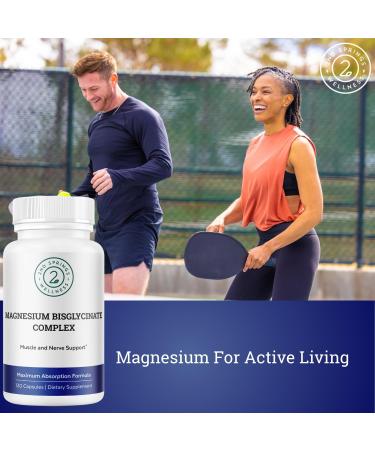 2nd Springs Magnesium Bisglycinate + Brain Support Complex Bundle | Focus Memory Calm Cognitive Function Muscle Relaxation & Daily Wellness - Buy Online on GoSupps.com