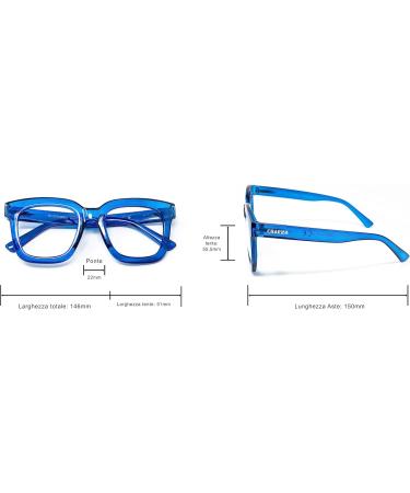 Shop El Charro Ladies Carolina Blue Reading Glasses - Stylish & Durable | International Shipping Available - Buy Online on GoSupps.com