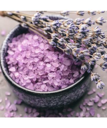 Accentra Zalts Sel de bain Mer morte dans un verre avec bouchon en li ge 540 g de sel de mer mort fabriqu en Allemagne enrichi en huile de lavande et d'orange - Buy Online on GoSupps.com