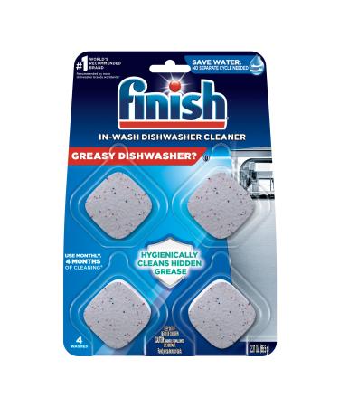 Finish in-Wash Dishwasher Cleaner: Clean Hidden Grease & Grime 3ct