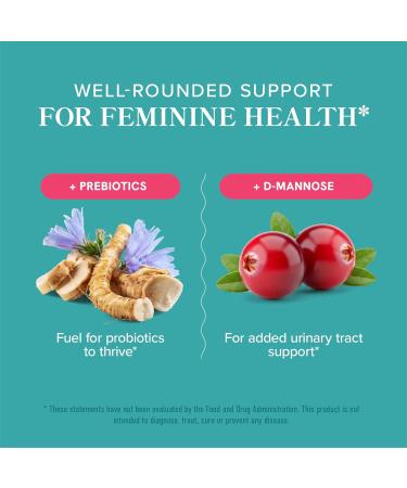 Probiotics for Women with Prebiotics + Cranberry | 5 Billion CFU | Berry-Flavor Gummies | Probiotics for Digestive Health Vaginal Health & pH Balance | Supplements for Women | Vegan | 60 Ct - Buy Online on GoSupps.com