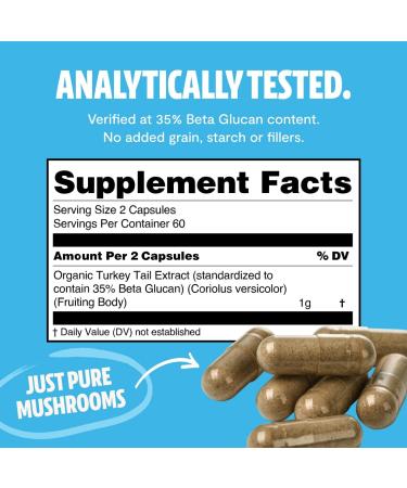 FreshCap Mushrooms Wellness Duo: Reishi 14 000mg for Longevity + Turkey Tail 10 000mg for Immune & Digestive Health 120 Capsules Each - Buy Online on GoSupps.com