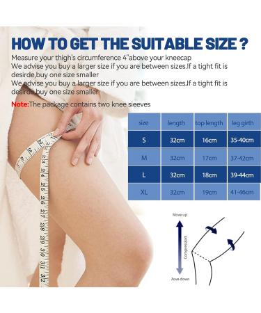 Milaiun Knee Brace - 2 Pack Compression Supports for Men & Women with Side Stabilizers & Patella Gel - Orthopedic Knee Bandage for Strength Sports & Arthrosis - Blackish Violet - Buy Online on GoSupps.com