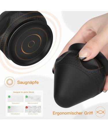 Buy AOT Triggerpunkt Presser Massage Device - Pain-Free Self-Massage Ball & Stick for Muscle Tension Relief (Black) - Buy Online on GoSupps.com