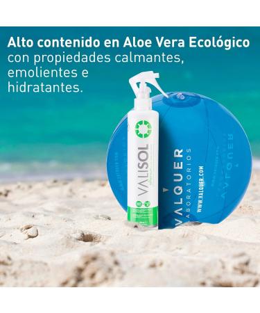 Valisol Solar Aftersun Aloe Vera Spray 300ml - Moisturizes Refreshes & Calms | Best After Sun Care - Buy Online on GoSupps.com