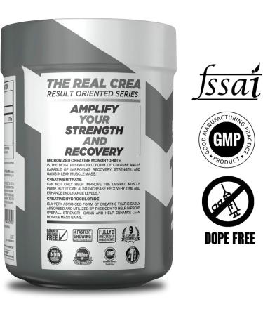 Real Crea Micronized Flavoured Creatine Tropical Madness - 50 Servings (150g) - Best International Shipping - Buy Online on GoSupps.com