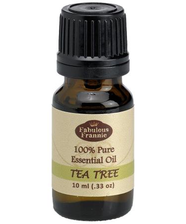 Fabulous Frannie Tea Tree 100% Pure Undiluted Essential Oil10ml (Pack of 1) 0.33 Fl Oz (Pack of 1)