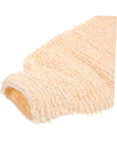 FRCOLOR 2pcs Linen Braided Exfoliating Shower Gloves | Body Scrub Mitts & Massage Mitts for Spa Quality Bath Experience - Buy Online on GoSupps.com