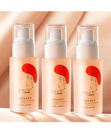 BLUE LOVE 2PCS Astaxanthin Seaweed Face Serums for Men & Woman Anti-Aging Hydration Facial Moisturizer Skincare for All Skin Types Unscented 2.72 Fl Oz (Pack of 1) - Buy Online on GoSupps.com