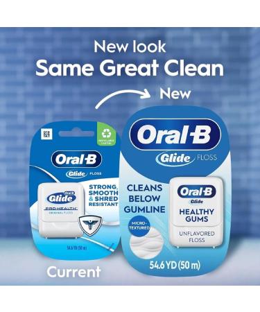 Oral-B Glide Pro-Health Original Dental Floss 50m - Pack of 6 - Buy Online on GoSupps.com