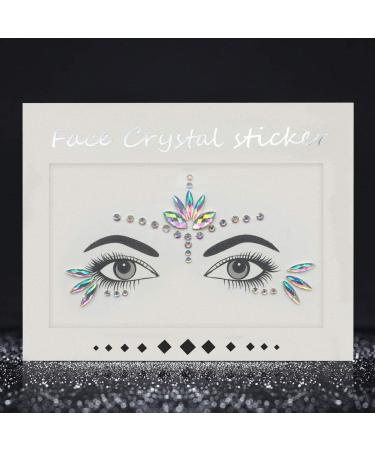 Face Jewels Gems Stick on Face Rhinestones for Makeup Body Jewels Face  Crystals Eye Gems jewels Diamonds Rhinestone Stickers for Face Eye Euphoria  (Big Heart)