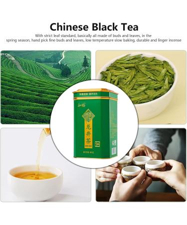 Longjing Tea 80g28oz PreRainy Longjing Tea Full and Persistent With a Sweet and Refreshing Taste Canned Spring Tea Leaves Gifts for the Elderly Colleagues Friends - Buy Online on GoSupps.com