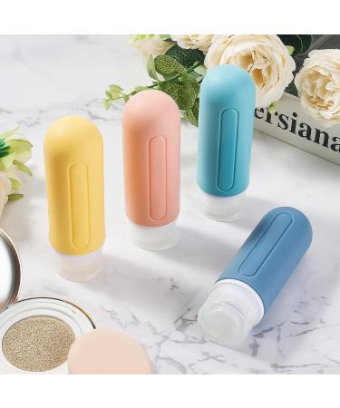 TSA Approved Travel Bottles for Toiletries - 19 Pack, Leak Proof Silicone Containers for Shampoo, Conditioner, Lotion - Squeezable Tubes for Easy Dispensing - Travel Size Accessories Kit - Buy Online on GoSupps.com